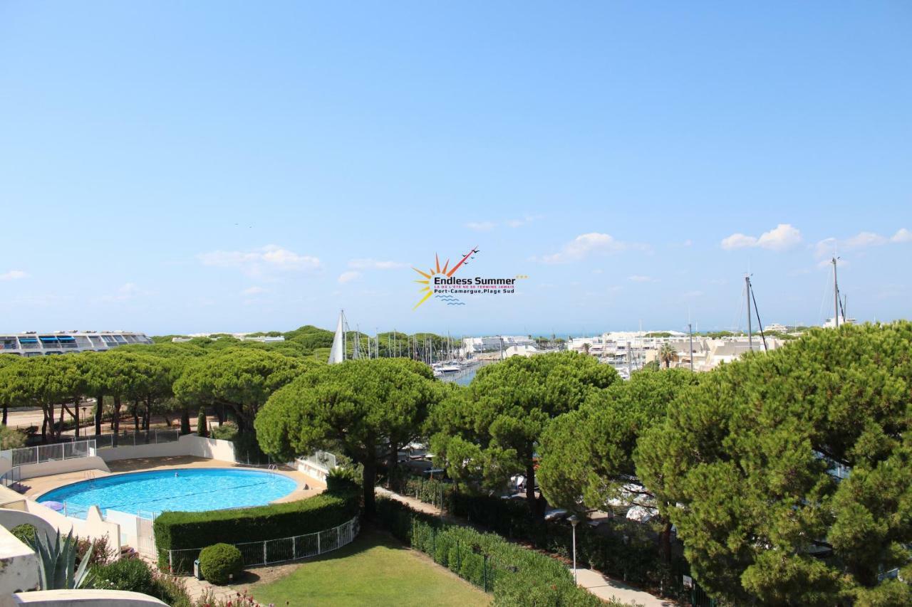 Studio 237 Port Camargue, Piscine, Climatisation, 2 Personnes Le Grau-du-Roi Kültér fotó